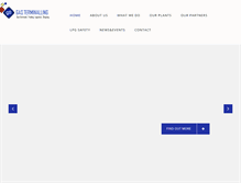 Tablet Screenshot of gasterminalling.com